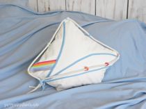 Rainbow Yacht Pillow Private Dock